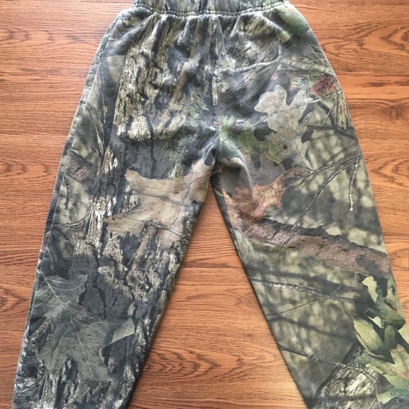 Mossy Oak Sweat Pants Boy's Camo SM / 6-7 - Picture 3 of 5